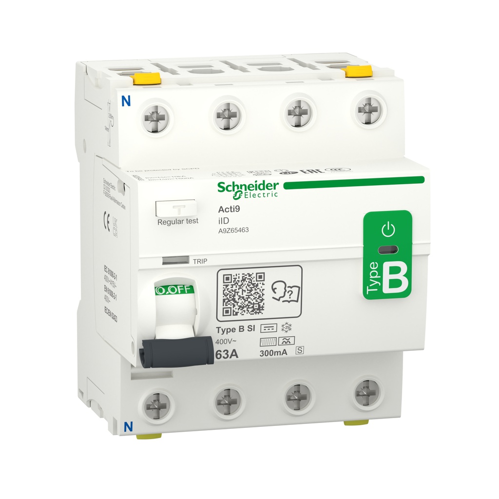 Acti9 iID 4P 63A 300SmA B-SI 