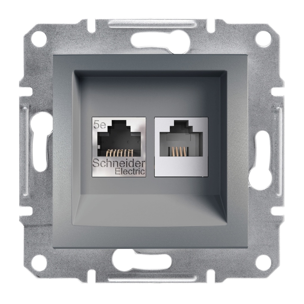 Asfora RJ45 CAT5E STP RJ12,Çelik