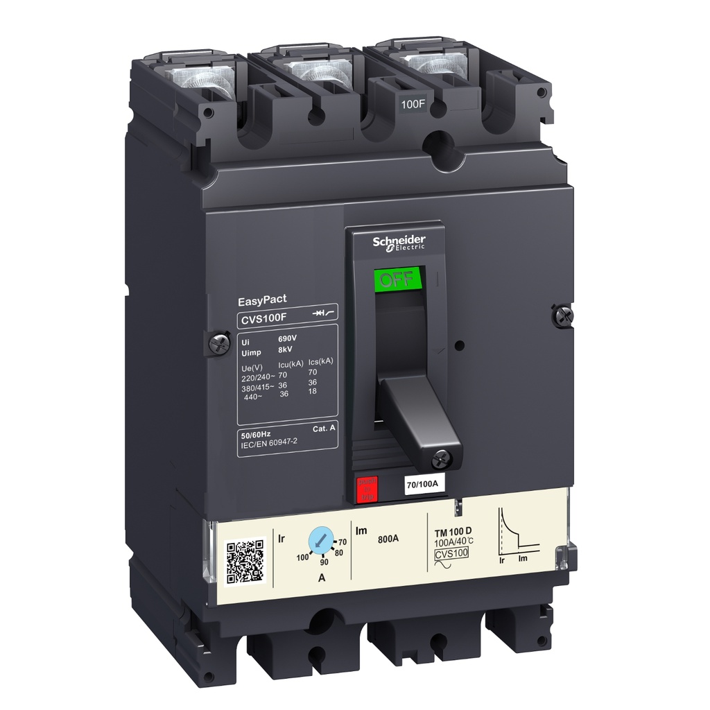 CVS100F TM100D 3P3D Devre Kesici