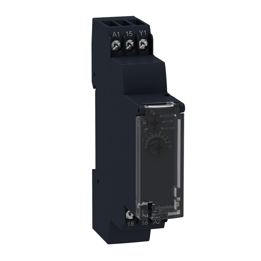 Çekmede Gecikme Zaman Rölesi  24-240 VAC/DC  0,1 sn – 100saat      0,7A  