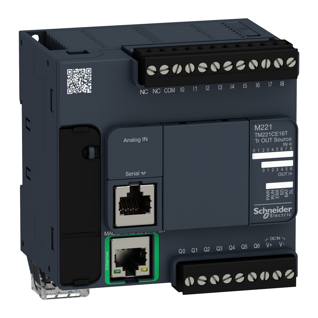 Kontrolör M221-16 GÇ transistör PNP Ethernet