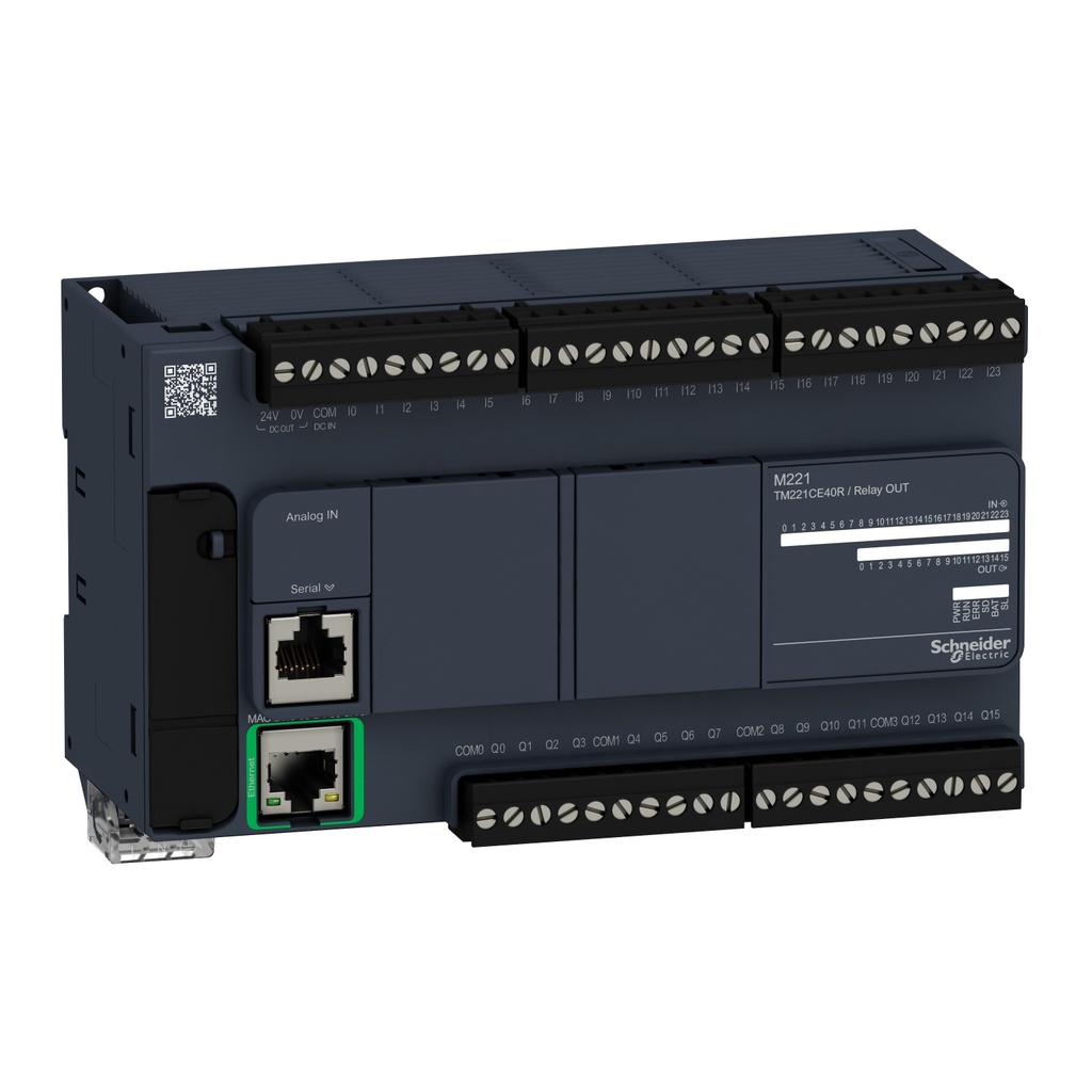 Kontrolör M221 40 GÇ rölesi Ethernet