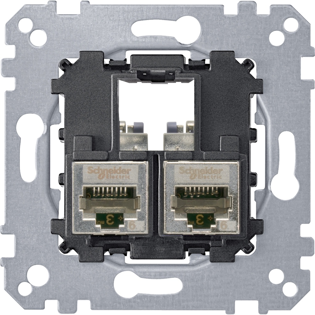 Merten İkili RJ45 Cat6a STP