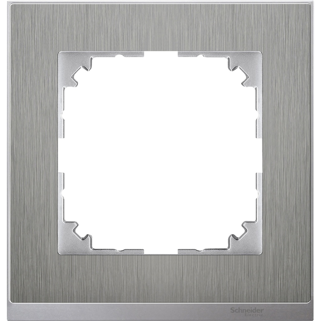Merten M-Pure Decor tekli çerçeve Metal