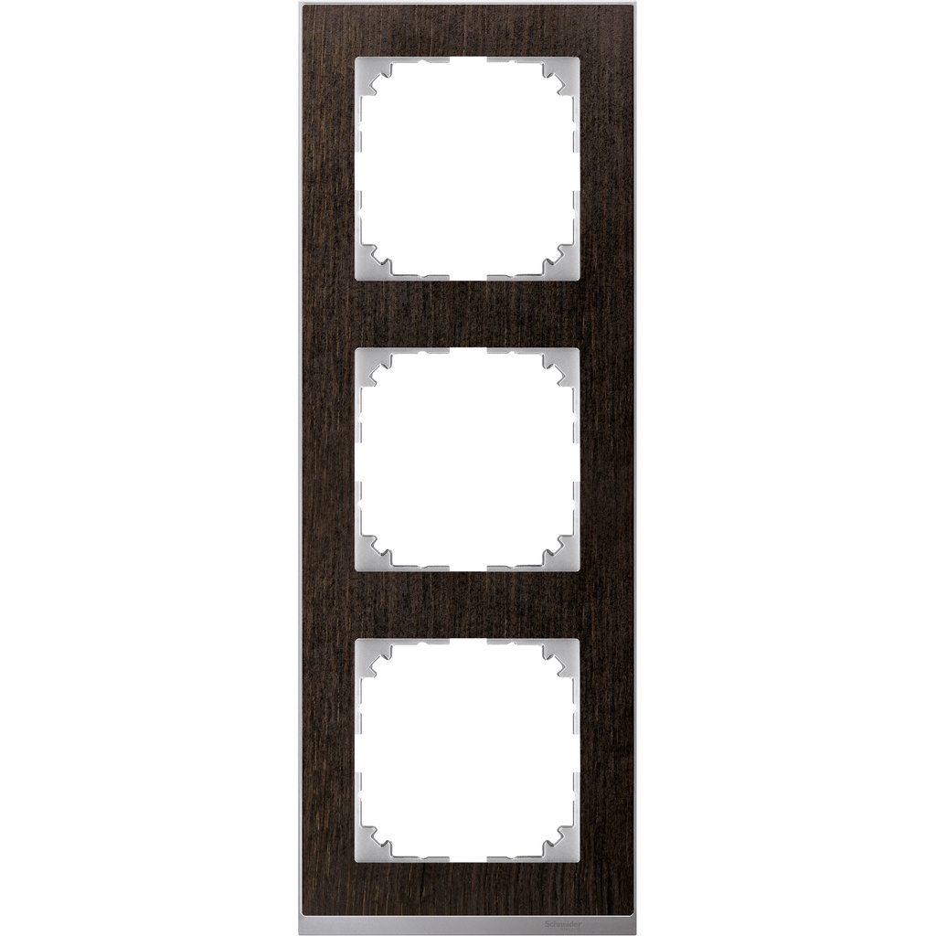 Merten M-Pure Decor üçlü çerçeve Venge