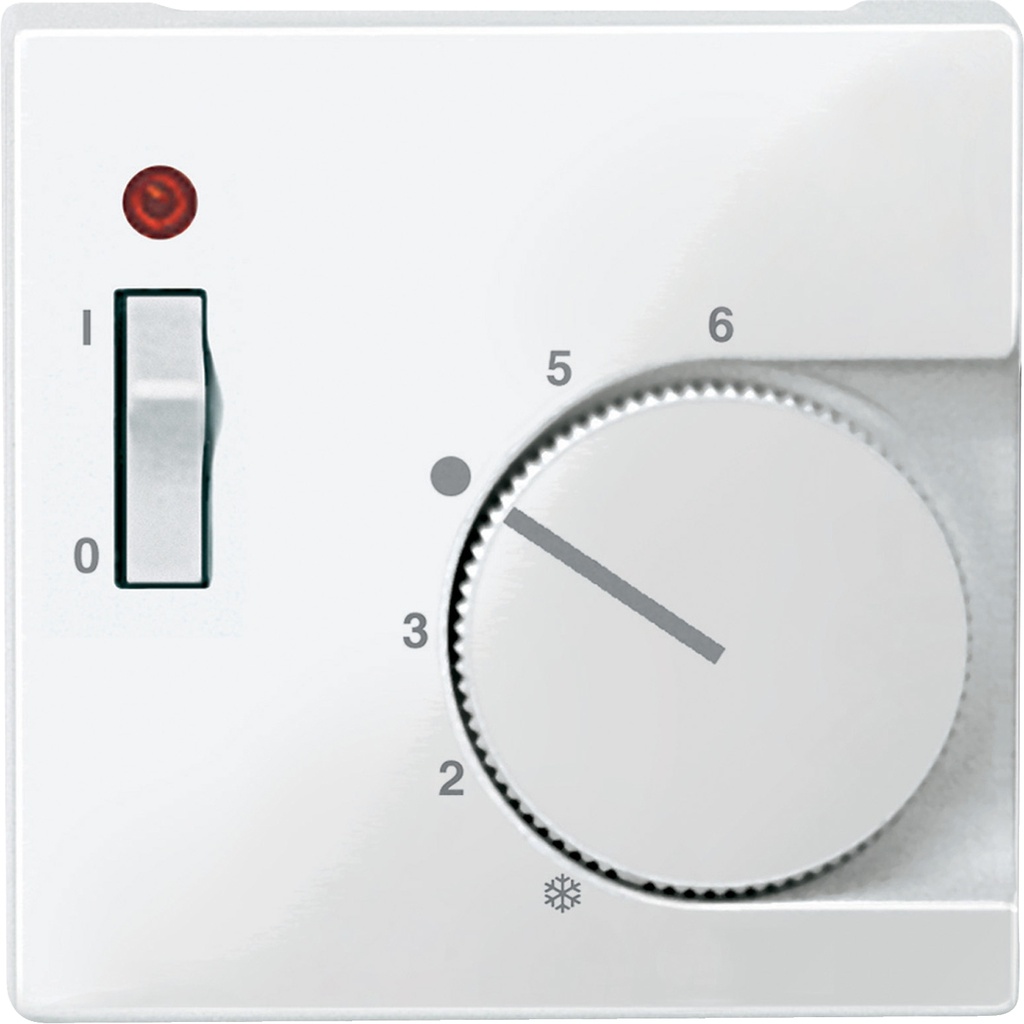 Merten Oda termostatı tuş kapağı, System-M, Beyaz