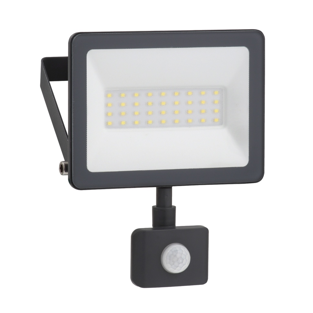 Mureva Led Projektör 20W, 2.000 Lümen, 4000K, IP44 IR Sensörlü 230V