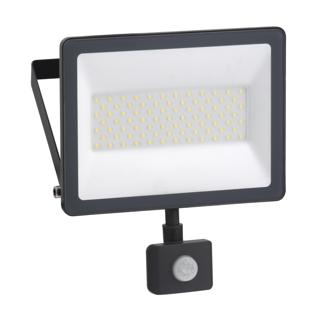 Mureva Led Projektör 50W, 5.000 Lümen, 4000K, IP44 IR Sensörlü 230V