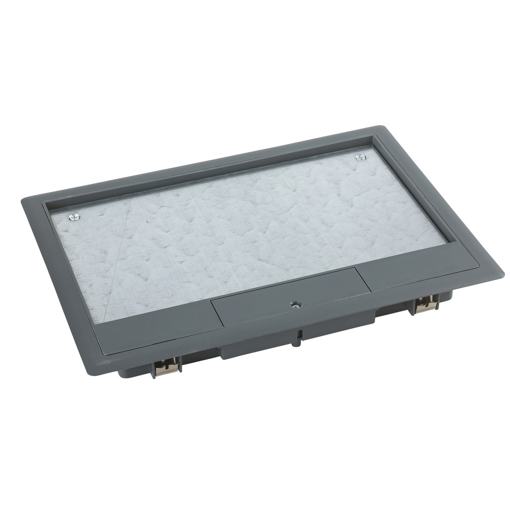 OptiLine 45 Döşemealtı buat kapağı, dikdörtgen, çelik