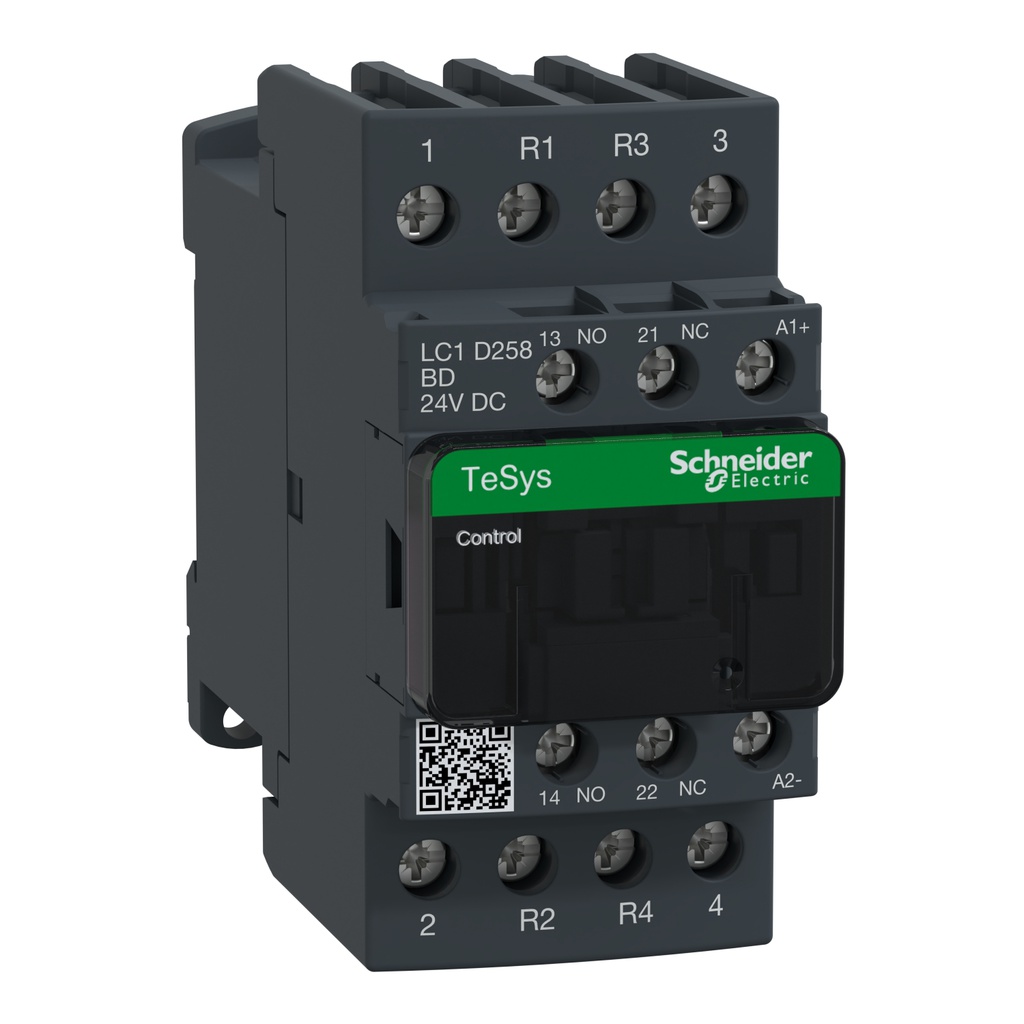 TeSys D Kontaktör 4P 40A AC1 24VDC 2NA2NK