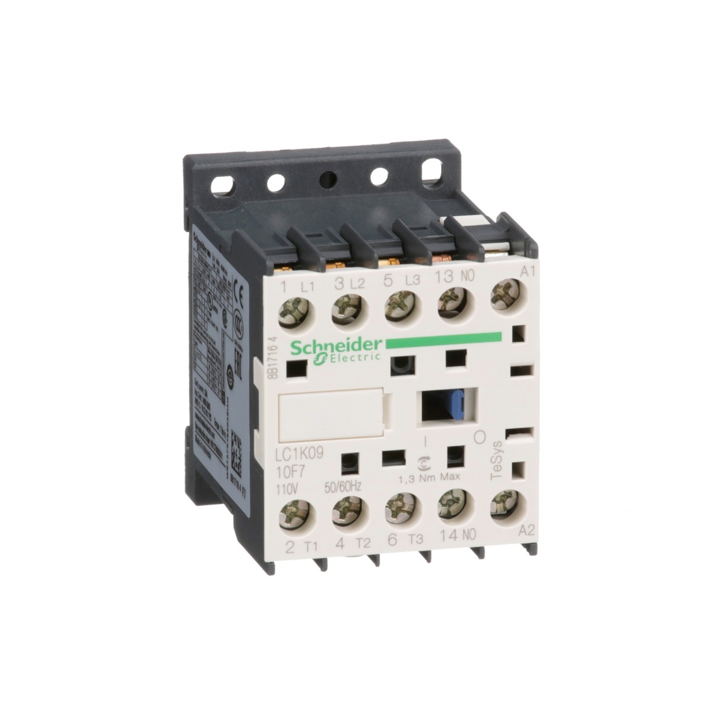 TeSys K Kontaktör 3P 9A AC3 110VAC 1NA