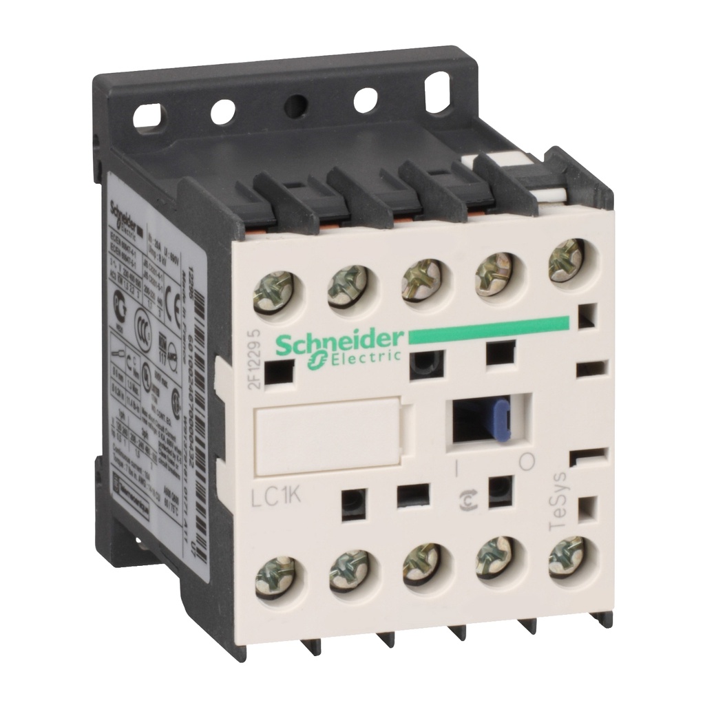 TeSys K Kontaktör 3P 9A AC3 220VAC 1NK
