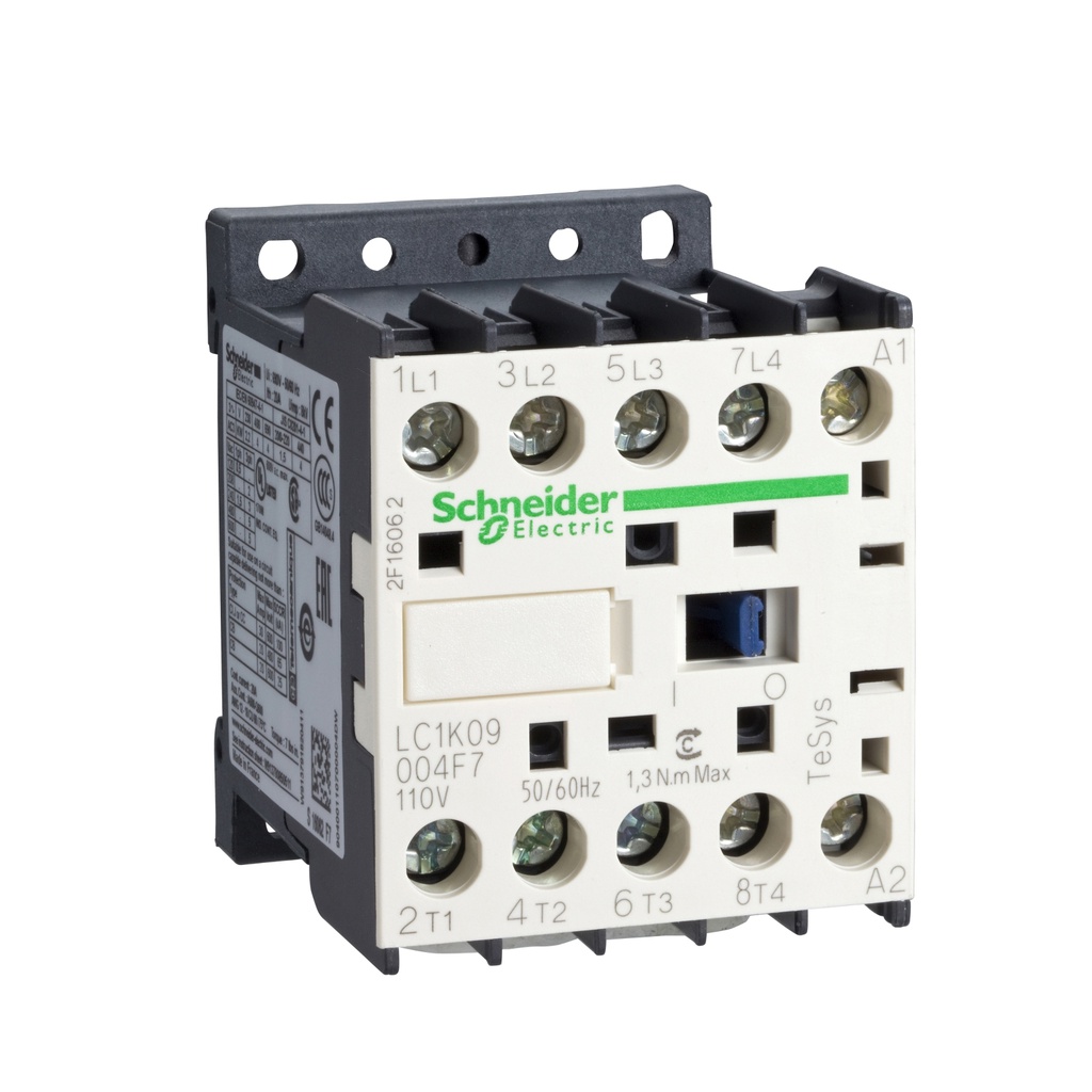 TeSys K Kontaktör 4P 20A AC1 230VAC 2NA2NK