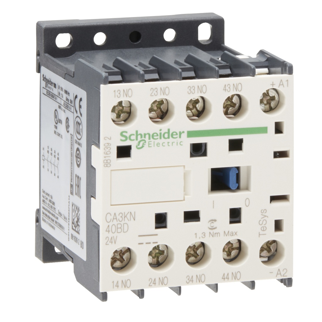 TeSys K Yardımcı Kontaktör 24VDC 4NA
