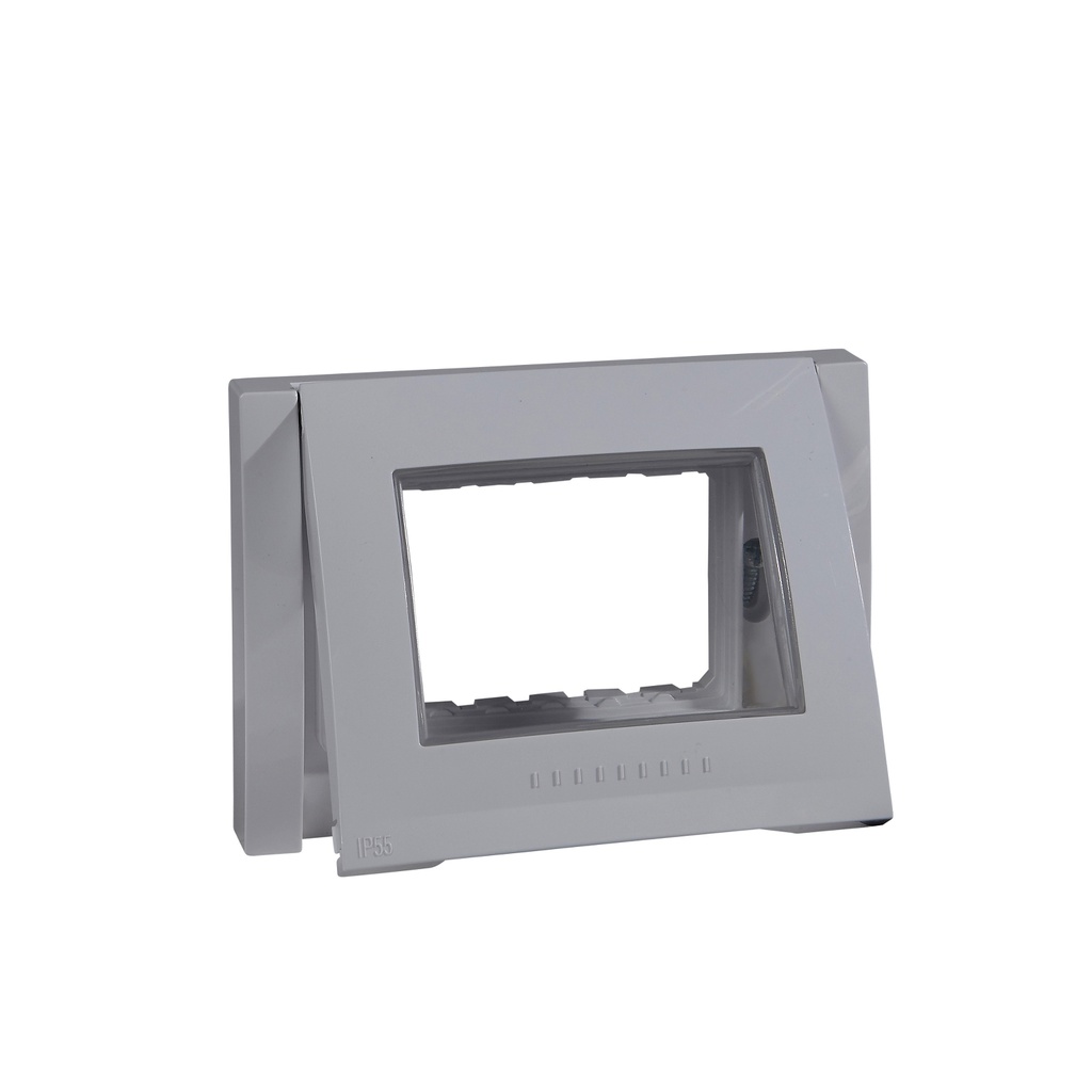 Unica Beyaz IP55 3 Modül çerçeve