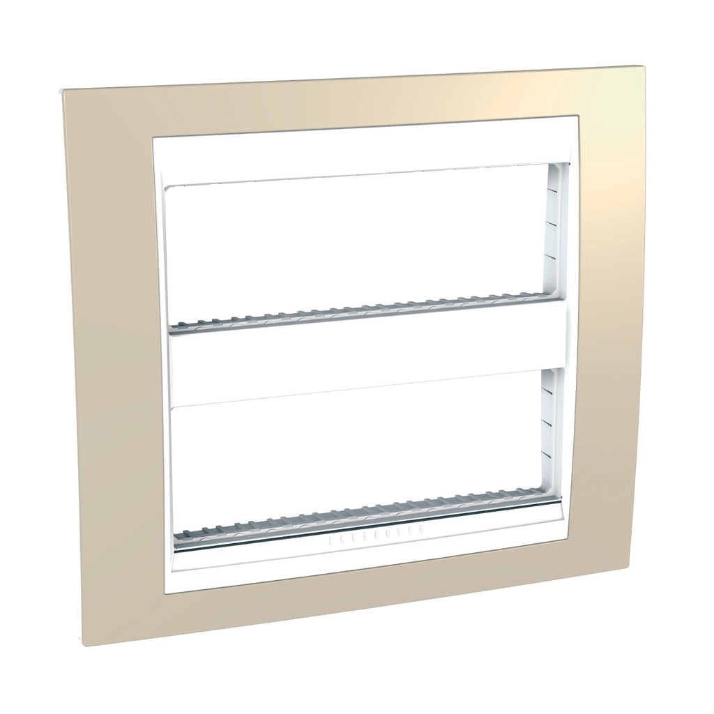 Unica Kum sarısı-Beyaz 2x6 Modül çerçeve