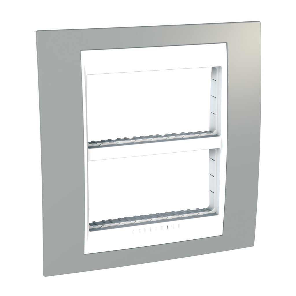 Unica Mistik gri-Beyaz 2x4 Modül çerçeve