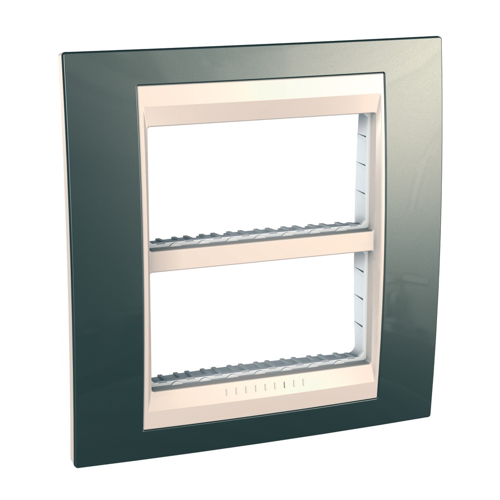 Unica Şampanya-Fildişi 2x4 Modül çerçeve