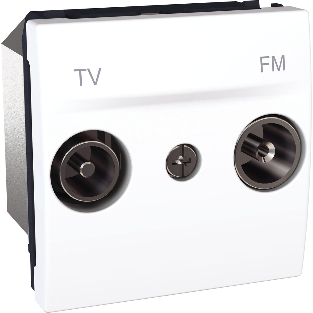 Unica TV/FM Prizi - geçişli - 2 Modül