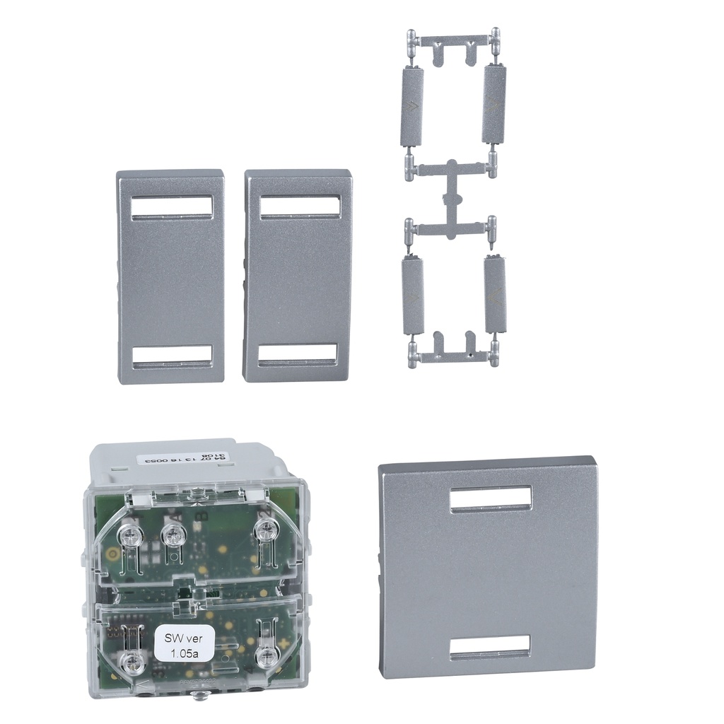 Unica Wireless Kombine jaluzi röle - 3A - Alüminyuminyum