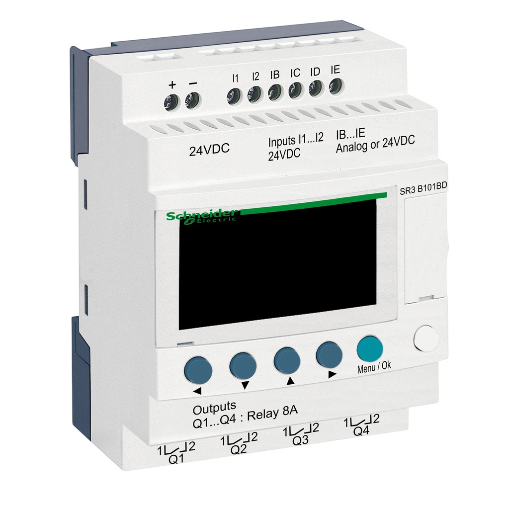 Zelio Akıllı Röle 10 I-O 24 VDC