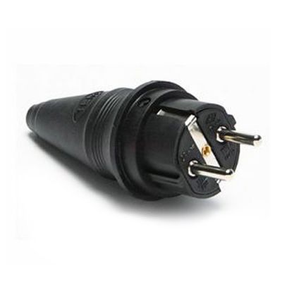 Monofaze, 1*16A Kauçuk Düz Fiş 