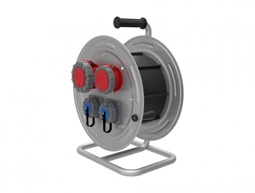 1/16A. 220V. 2 Ad. 5/32A. 380V. 1 Ad. 5/16A. 380V. 1 Ad. IP67 Prizli Metal Mak. 5x2,5mm TTR 40m. Kap.