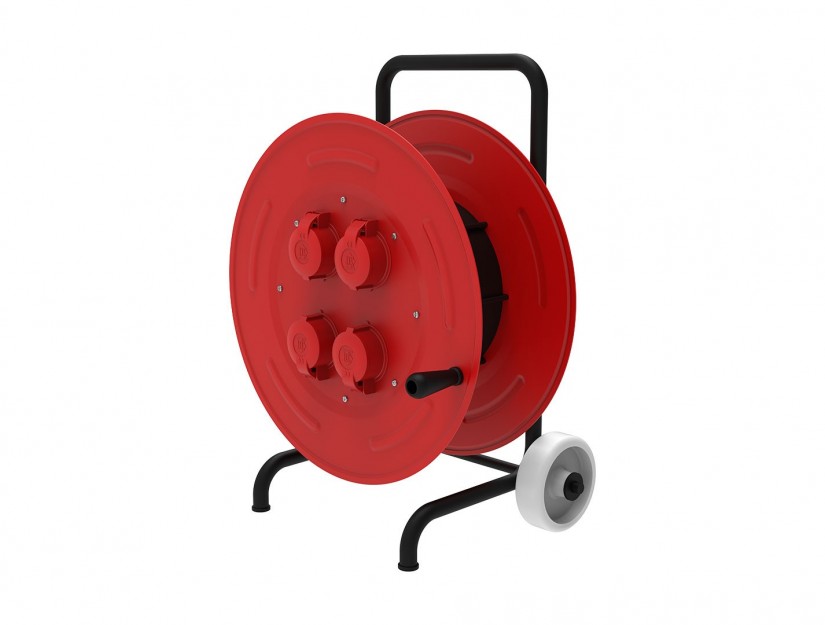 3/25A. 380V. 4 Ad. Prizli Metal Makara 5x2,5mm TTR 100m. Kapasiteli Arabalı