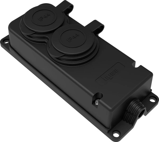 [BY10-104] 1/16A.220V. Kauçuk 2'Li Grup Priz