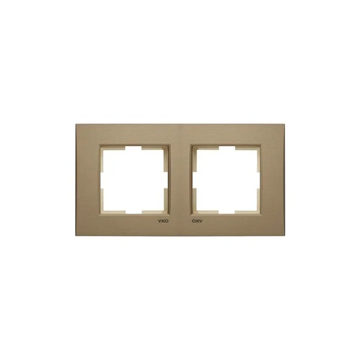 [92190622] 92190622 NOVELLA BRONZ İKİLİ YATAY ÇERÇEVE