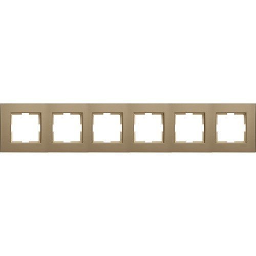 [92190626] 92190626 Novella Bronz Altılı Çerçeve