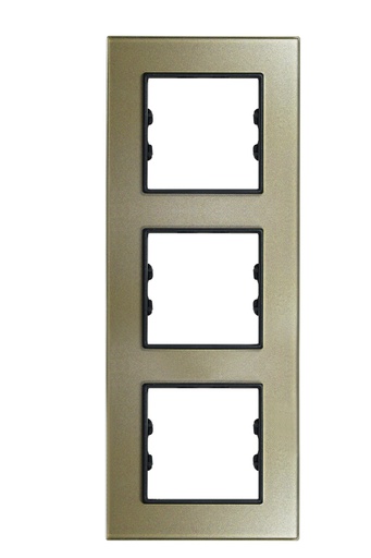 [APG313-71] ŞAMPANYA DİKEY ÜÇLÜ ÇERÇEVE APG313-71