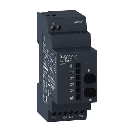 [ZBRRC] 4 PNP Çıkışlı (200 mA) Monostable Programlanabilir Alıcı    