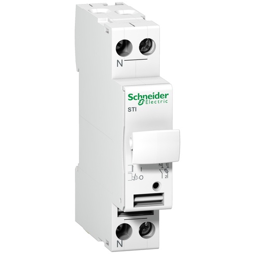[A9N15646] ACTI9 STI 1P+N 10,3X38 500V