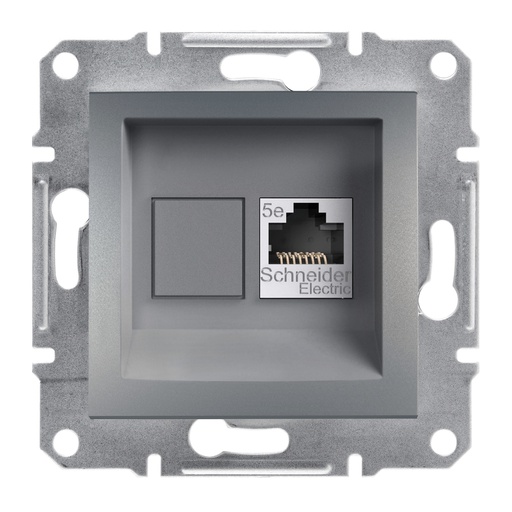 [EPH4300162] Asfora 1*RJ45 CAT.5E UTP Çelik