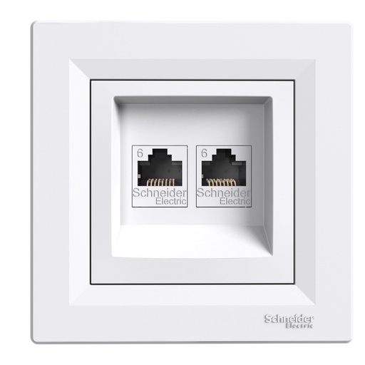 [EPH4800121] Asfora 2*RJ45CAT6-UTP 