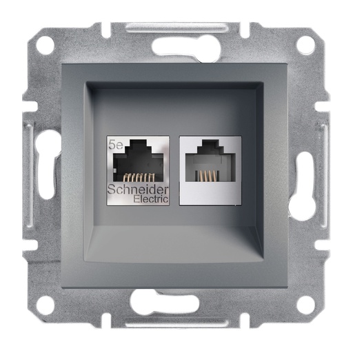 [EPH4900162] Asfora RJ45 CAT5E STP RJ12,Çelik