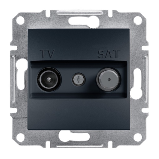 [EPH3400371] Asfora TV/SAT Priz GECISLI 8DB Antrasit