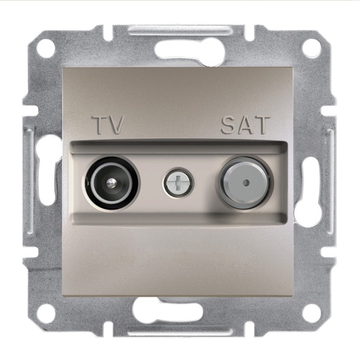 [EPH3400369] Asfora TV/SAT Priz GECISLI 8DB Bronz
