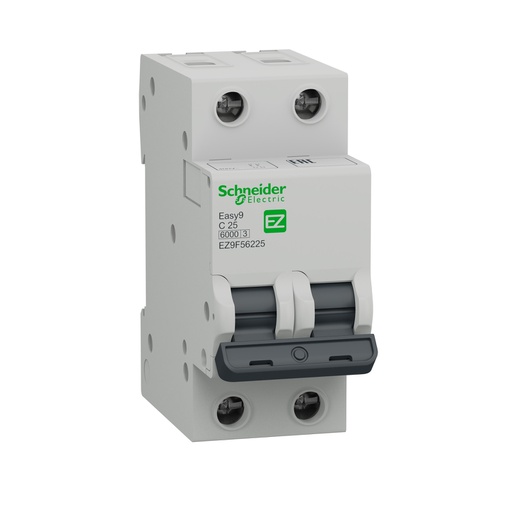 [EZ9F56225] Easy9 2P 25A, 6kA C Eğrisi Otomatik Sigorta