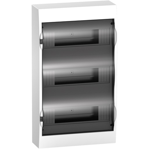 [EZ9E312S0S] Easy9 Sigorta Kutuları 3x12 modül sıvaüstü şeffaf kapak