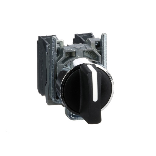 [XB4BD33] XB4BD33 1-0-2 KALICI SİYAH MANDAL BUTON