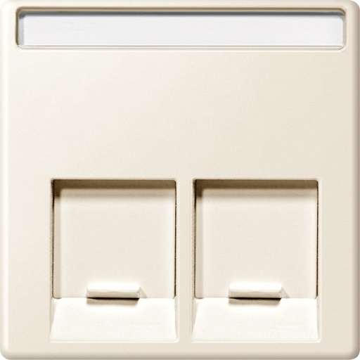 [MTN469944] Merten İkili RJ45 tuş kapağı, System-M, Krem