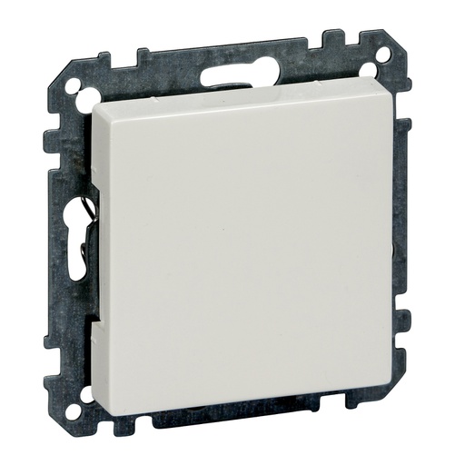 [MTN391619] Merten Kör Kapak (montaj plakası ile), System-M, Beyaz