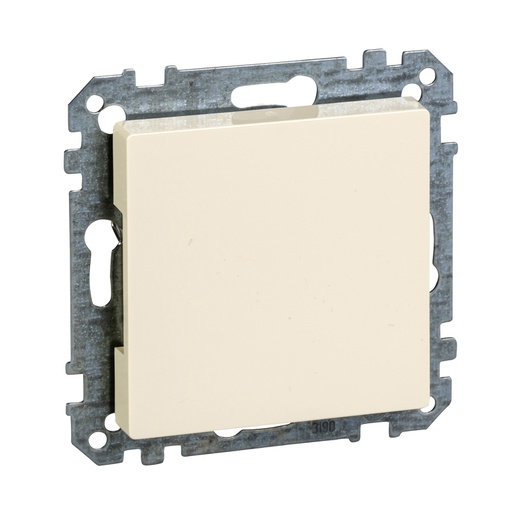 [MTN391644] Merten Kör Kapak (montaj plakası ile), System-M, Krem