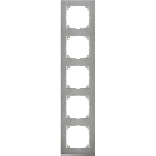 [MTN4050-3646] Merten M-Pure Decor beşli çerçeve Metal