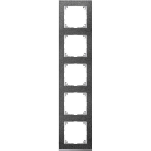 [MTN4050-3669] Merten M-Pure Decor beşli çerçeve Taş