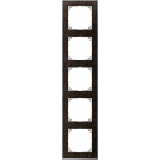 [MTN4050-3671] Merten M-Pure Decor beşli çerçeve Venge
