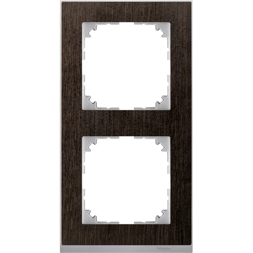 [MTN4020-3671] Merten M-Pure Decor ikili çerçeve Venge