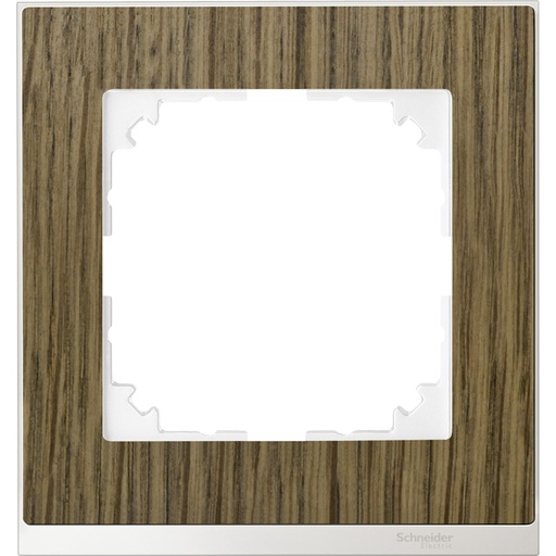 [MTN4010-3674] Merten M-Pure Decor tekli çerçeve Meşe